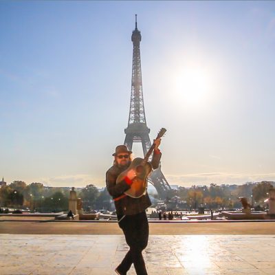 Ted Wulfers Gibson J-45 Eiffel Tower Paris Nov 2019-23